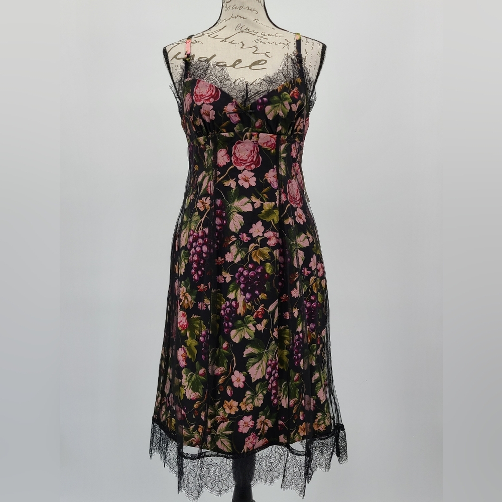 Anthropologie Maeve Lace Overlay Dress